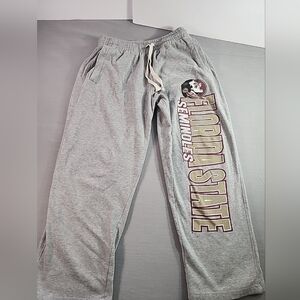 Knights Apparel Gray Florida State Joggers